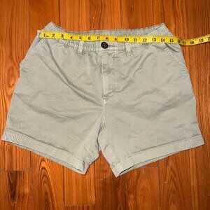 Chubbies "The Forests" Light Green Stretch Shorts in 5.5" Inseam (Size Medium)